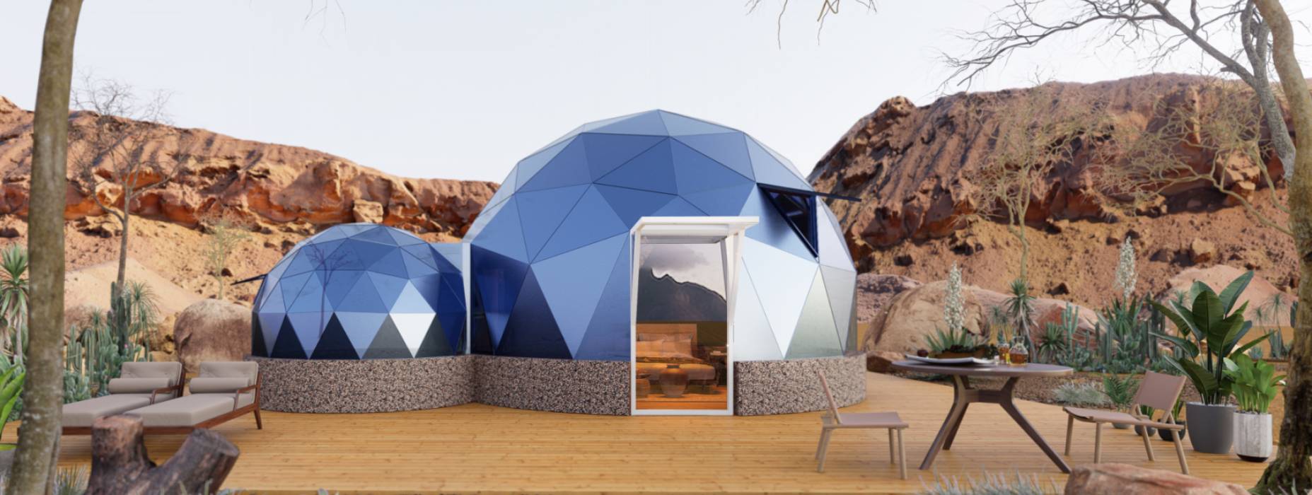 义马市球形智能光伏玻璃星空房